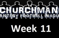 Week 11 Recap