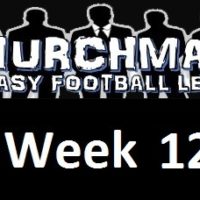 Week 12 Recap