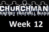 Week 12 Recap